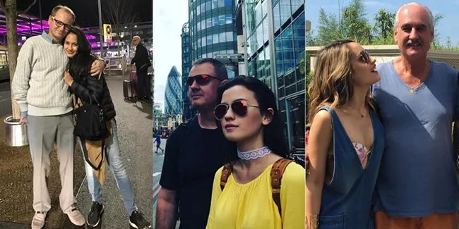 FOTO: Seru! Ini Tingkah Laku Para Seleb Dengan Ortu Bule Mereka