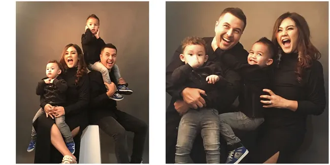 FOTO: Serunya Family Photoshoot Sissy Priscillia - Rifat Sungkar