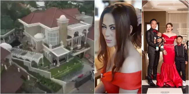 FOTO: Shanty Cagur Cantik Bak Ratu di Rumah Mewah Semegah Istana!