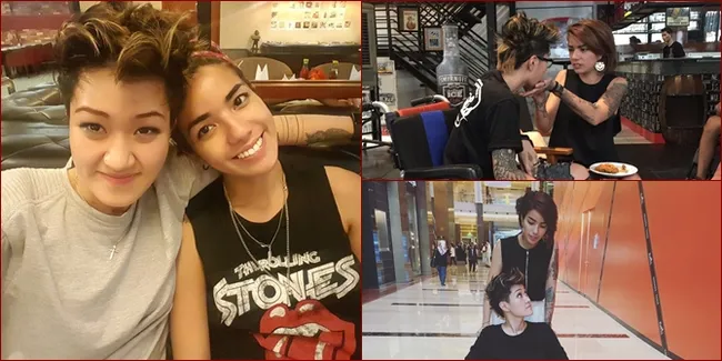 FOTO: Sheila Marcia Suapin dan Ajari Vanesha Jalan, Bikin Terharu