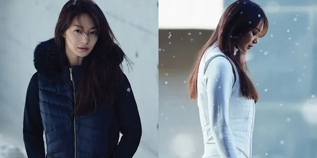 FOTO: Shin Min Ah Pamer Tubuh Ramping Cantik di Pemotretan Baru