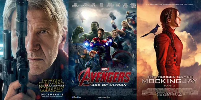 FOTO: Simak 10 Film Hollywood Terlaris Sepanjang Tahun 2015