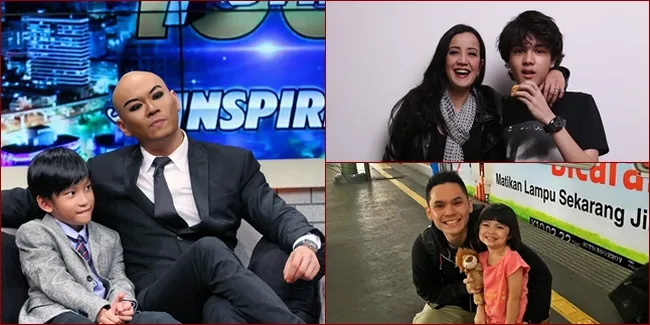 FOTO: Single Parent Hebat! Sederet Seleb Ini Urus Anak Sendiri