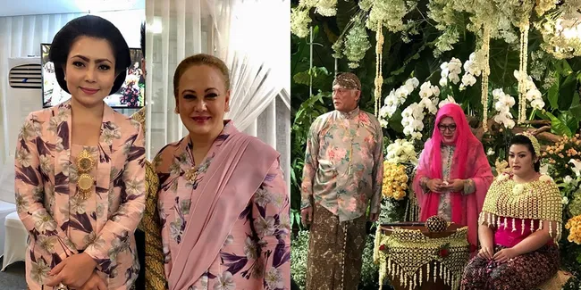 FOTO Siraman Danvy Sekar Cicit Soeharto, Dihadiri Mayang-Halimah