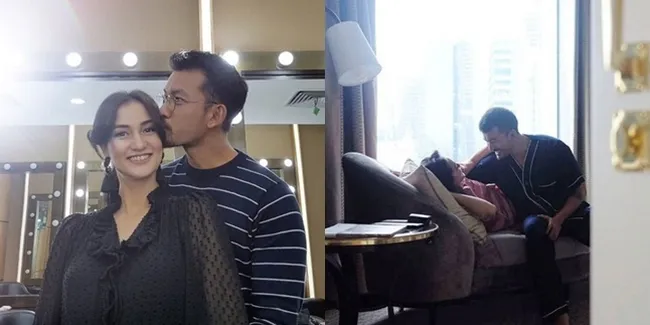FOTO So Romantic! Potret Kemesraan Rio Dewanto & Atiqah Hasiholan