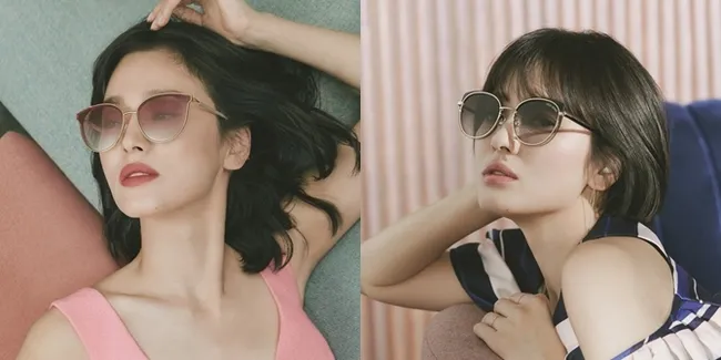 FOTO: Song Hye Kyo Pamerkan Gaya Hot & Cute di Pemotretan Terbaru