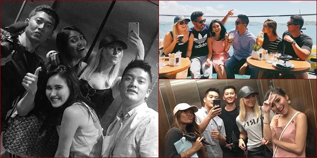 FOTO: 'Squad' Baru Ayu Ting Ting di Australia, Kompak dan Rame!