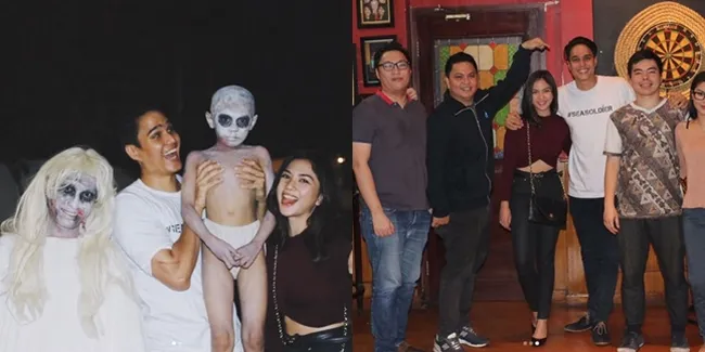 FOTO: Surprise Ultah Mischa Chandrawinata Dari Pacar dan Tuyul