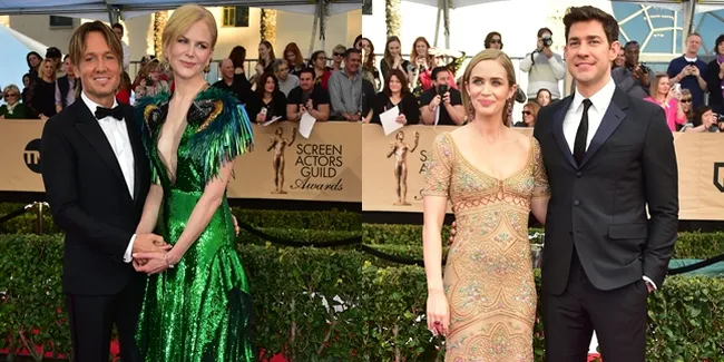 FOTO: Sweet! 4 Pasangan Seleb Ini Tampil Mesra di SAG Awards 2017