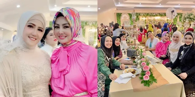 Foto Tamu Artis di Pernikahan Putra Ine Sinthya, Jadi Reuni Penyanyi Dangdut Senior Dadakan
