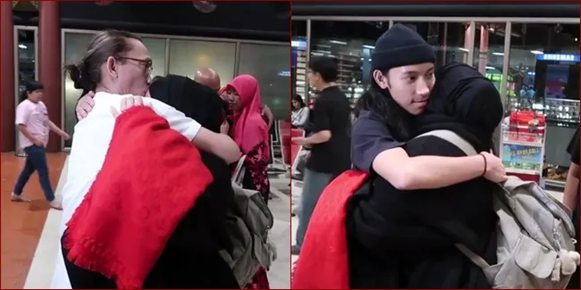 FOTO: Tangisan Melly Goeslaw Saat Pamit Pergi ke Palestina