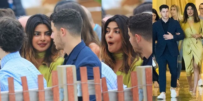 FOTO Tawa Bahagia Priyanka Chopra di Nikahan Sepupu Nick Jonas