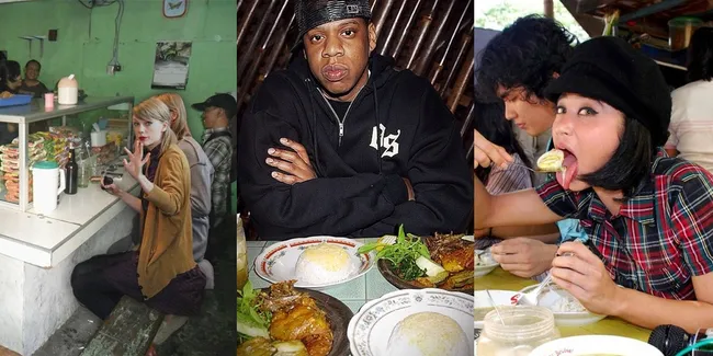 FOTO: Taylor Swift - Jokowi Aja Makan di Warteg, Masa Kamu Nggak?