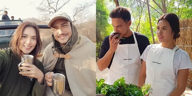 FOTO: Temani Hamish Berpetualang, Pesona Raisa Curi Perhatian