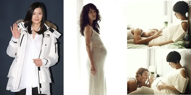 Foto Terbaik Kehamilan Sederet Aktris Cantik Korea, Tetap Bening