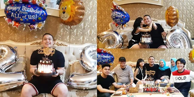 FOTO Ultah Gilang Dirga, Hangat Bareng Keluarga dan Adiezty Fersa