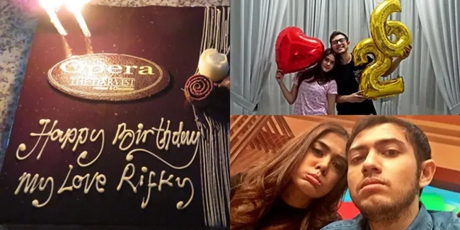 FOTO: Ultah Ke-26, Rifky Balweel Dapat Kejutan Penuh Cinta