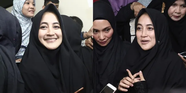 FOTO: Umi Pipik Tebar Senyuman Meski Diterpa Rumor Nikah Siri