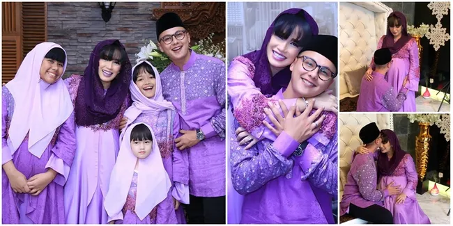 FOTO: Ungu Romantis, Ussy Sulistiawaty Gelar Syukuran Kehamilan