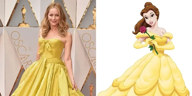 FOTO Unik! Gaya Deretan Seleb di OSCAR 2017 Mirip Karakter Disney