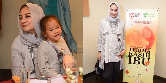 FOTO: Untuk Buah Hati, Mona Ratuliu Beri Pengalaman Soal Autisme