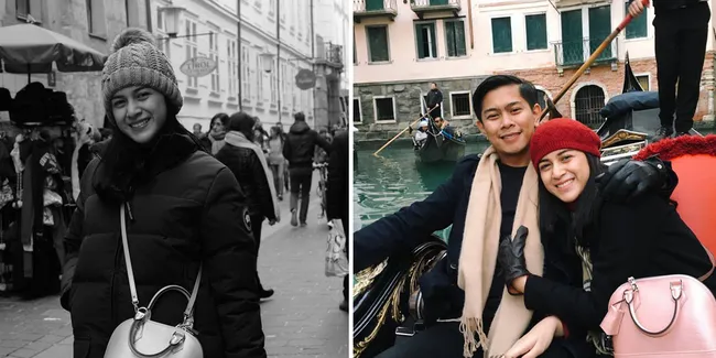 FOTO: Usai Italia, Nina Zatulini-Suami Siap Bulan Madu ke Austria