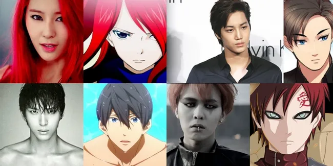Foto Versi Anime Bintang-Bintang K-Pop, Ternyata Mirip Banget