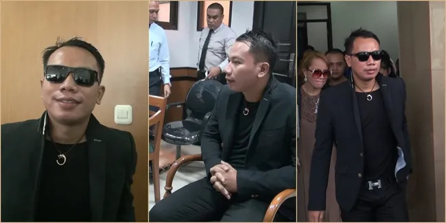Foto Vicky Prasetyo di Sidang Cerai - Akui Tergoda Wanita