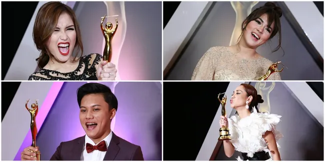 FOTO: Wajah Bahagia Pemenang AMI Awards 2016, Cantik - Ganteng!
