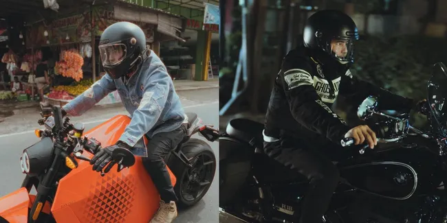 Gagah dan Penuh Jiwa Petualang, Gaya Biker Raffi Ahmad Saat di Atas Motor Laki Banget