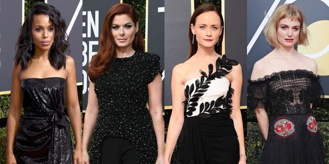 Gagal Anggun, Para Seleb Ini Jadi Worst Dress Golden Globes 2018!