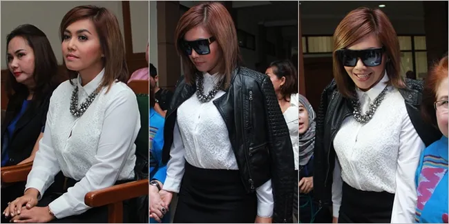 Gagal Mediasi, Ini Foto-Foto Denada Jalani Sidang Cerai Perdana