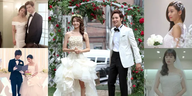 Galeri Gaun Pernikahan Cantik Nan Indah Dalam Drama Korea