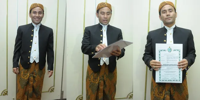 Galeri Judika Terima Penghargaan Dari Kerajaan Surakarta, Keren!