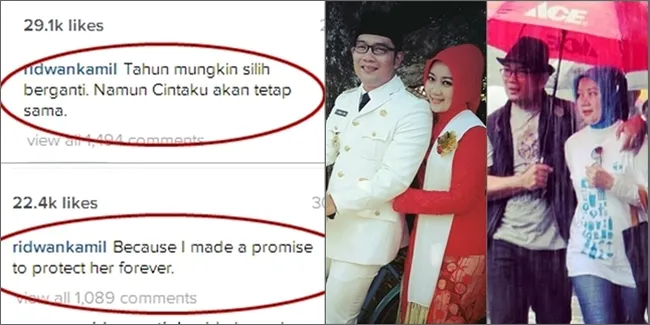 Galeri Kata-Kata Romantis Ridwan Kamil Buat Istri, Bikin Terharu!