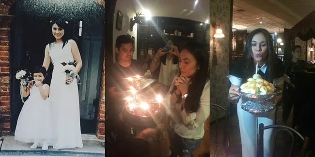 Galeri Perayaan Ulang Tahun Ala Hot Mom Cantik Wulan Guritno