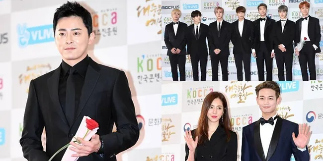 Ganteng Cantik di Red Carpet Popular Culture and Arts Awards