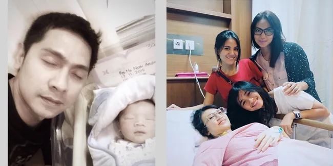 Gantengnya Alfarizqy Ataris Svarga, Bayi Donita dan Adi Nugroho