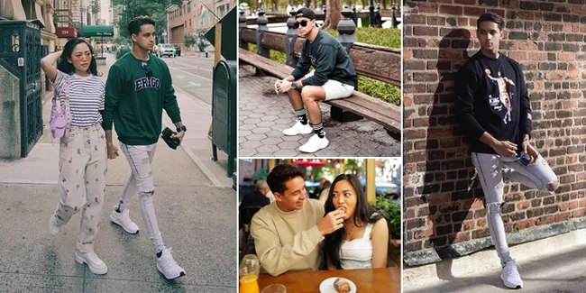 Gantengnya Gaya Salim Nauderer di New York, Diharap Segera Menikah dengan Rachel Vennya