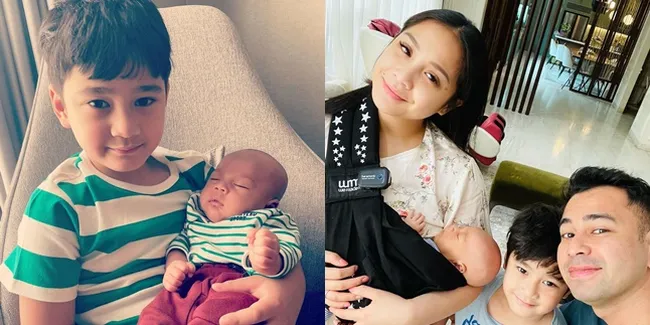 Gantengnya Saingi Raffi Ahmad, 7 Potret Rafathar dan Rayyanza yang Sering Pakai Baju Kembaran