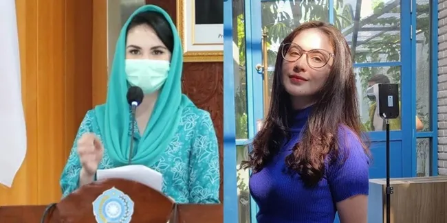 Gaya Arumi Bachsin Ketika di Rumah Hingga Dampingi Suami Bertugas, Ibu Wabup yang Cantik dan Awet Muda