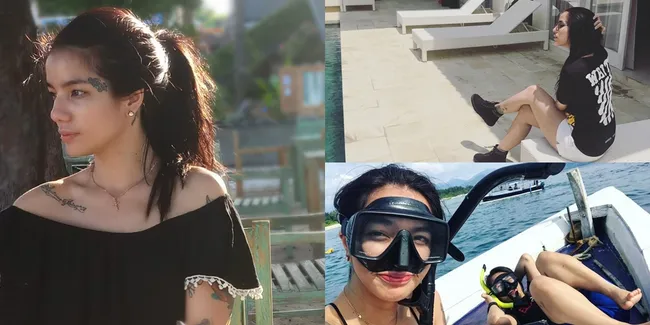 Gaya Cantik dan Keren Ala Sheila Marcia Saat Liburan ke Lombok!