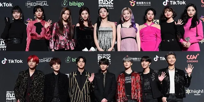 Gaya Deretan Idol & Group K-Pop di Red Carpet MAMA 2018 Hongkong