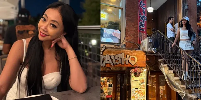 Gaya Kasual Asri Welas Pergi ke Pasar New York, Netizen Sebut Makin Cantik