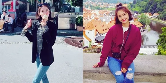 Gaya Yoona Girls Generation Jalan-Jalan Cantik di Ceko - Austria!