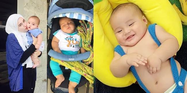 Gembul Menggemaskan, Baby Raja Sulaiman Anak Bungsu Adelia Pasha