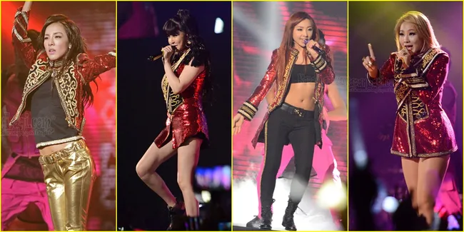 Gemerlap Foto-Foto Konser 2NE1 di Indonesia Part II