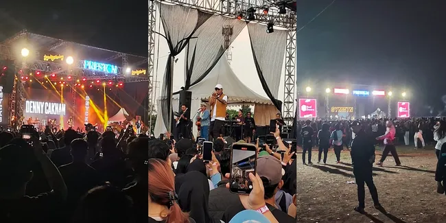 Gilga Sahid & Denny Caknan Tampil Sepanggung di Malang, Begini Suasana Konsernya