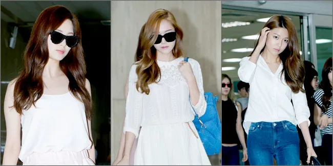 Girls Generation Pamerkan Airport Fashion Bak Seorang Putri