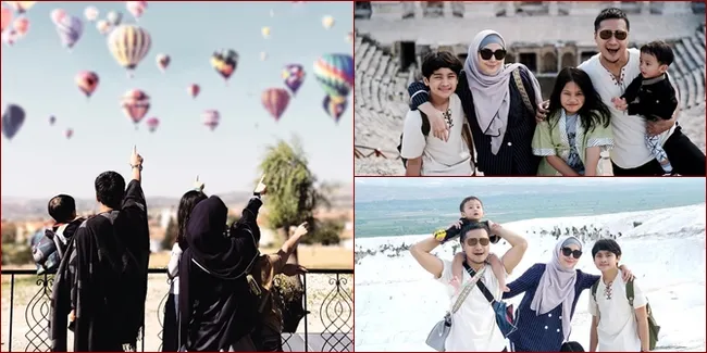 Liburan Seru Bikin Baper Arie Untung Bersama Keluarga di Turki